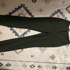 Banana Republic Dark Green Straight Leg Pants